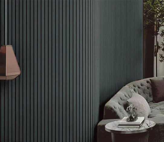 Black Bendable Acoustic Wall Panels – Modern Soundproof & Noise-Reducing Wall Cladding UK