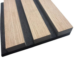 White Oak Premium Acoustic Wall Panels UK – Wooden 60×240cm Design