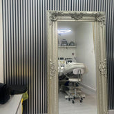 Chrome/Black PVC Slatted Wall Panels UK – Waterproof Decorative Wood Effect Finish