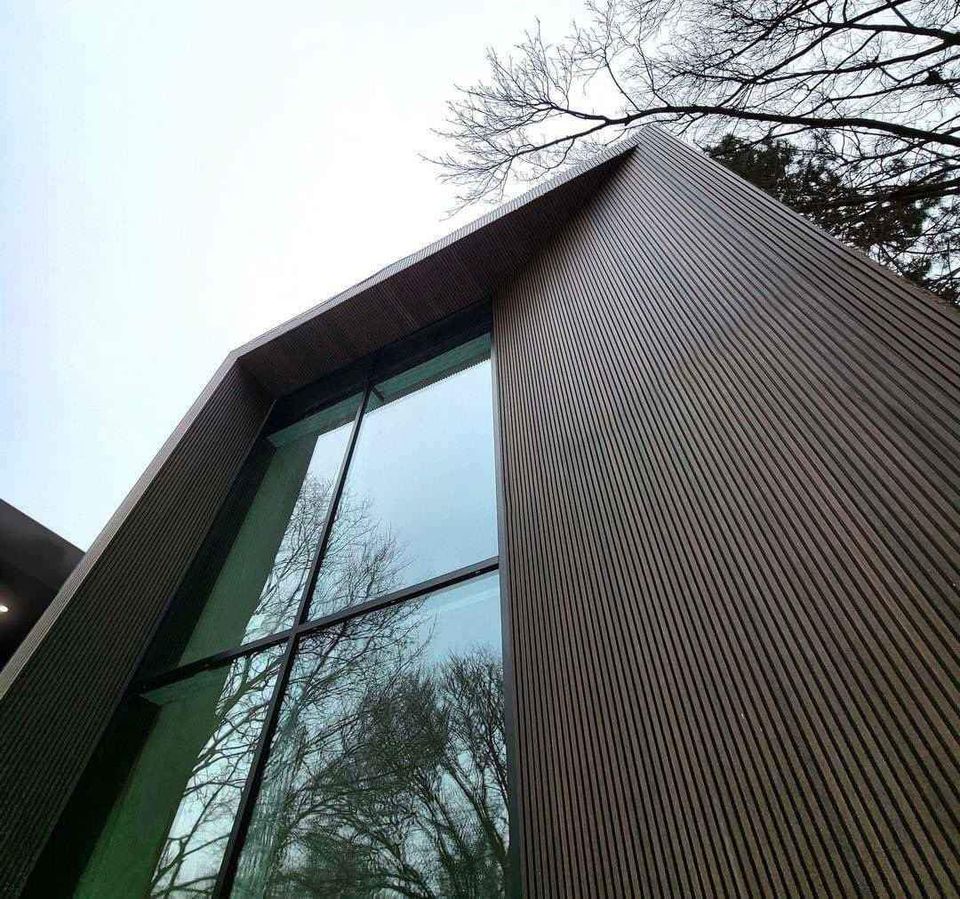 Ash Grey PVC Slatted Wall Panels UK – Waterproof Decorative Wood Effect Finish