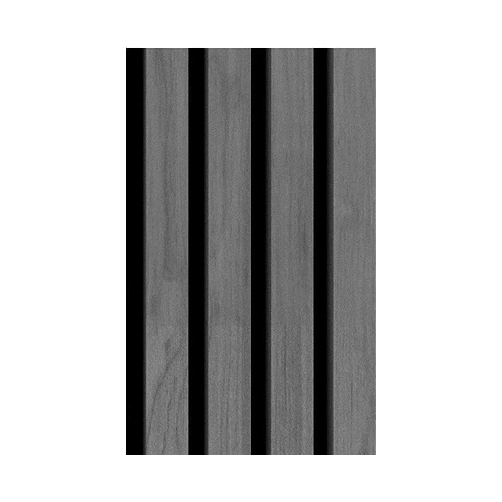 Dark Grey Premium Acoustic Wall Panels UK – Wooden 60×240cm Design