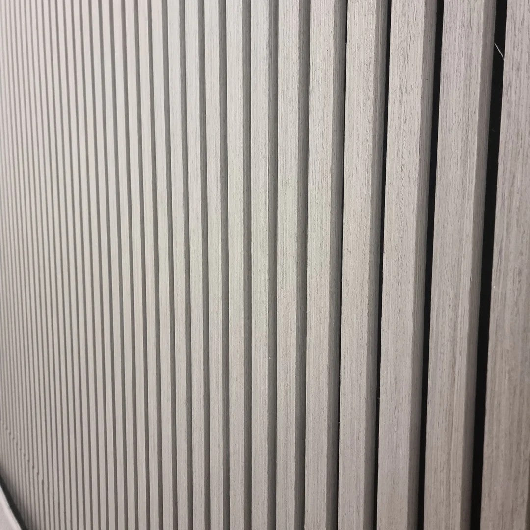 Ash Grey PVC Slatted Wall Panels UK – Waterproof Decorative Wood Effect Finish