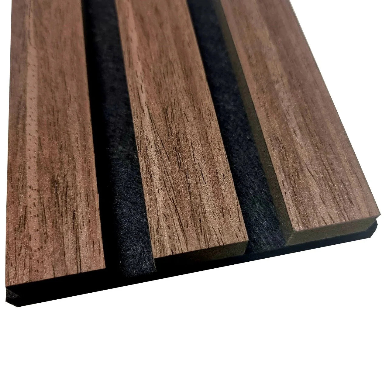 Dark Oak Premium Acoustic Wall Panels UK – Wooden 60×240cm Design