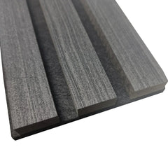 Charcoal Premium Acoustic Wall Panels UK – Wooden 60×240cm Design