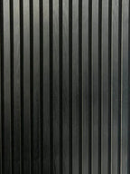 Black Bendable Acoustic Wall Panels – Modern Soundproof & Noise-Reducing Wall Cladding UK