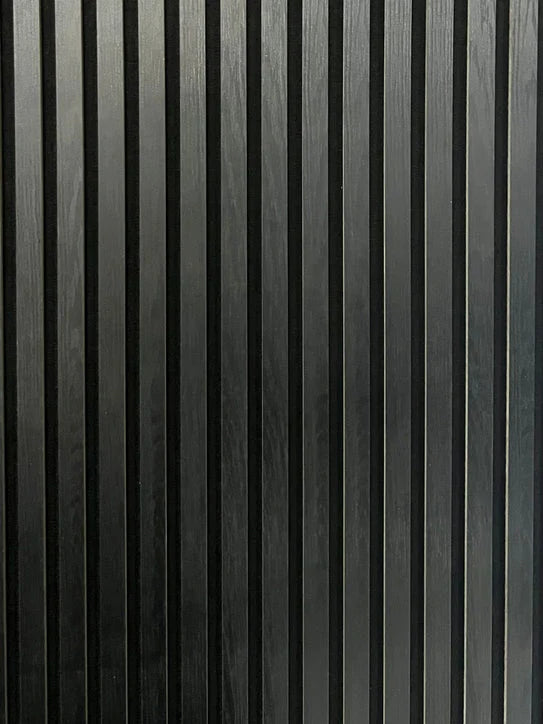 Black Bendable Acoustic Wall Panels – Modern Soundproof & Noise-Reducing Wall Cladding UK
