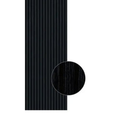 Black Bendable Acoustic Wall Panels – Modern Wall Cladding UK
