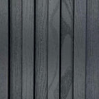 Black Seamless Wall Panels UK - Waterproof Wood Effect