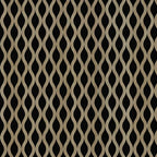 Dark Oak Acoustic Waved Wall Panel (60×240cm) – Modern Soundproof HDF Panels UK