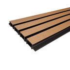 Light Oak PVC Exterior Wall Panels (290cm)– Weatherproof Outdoor & Garden Wall Cladding UK (2 Pcs)