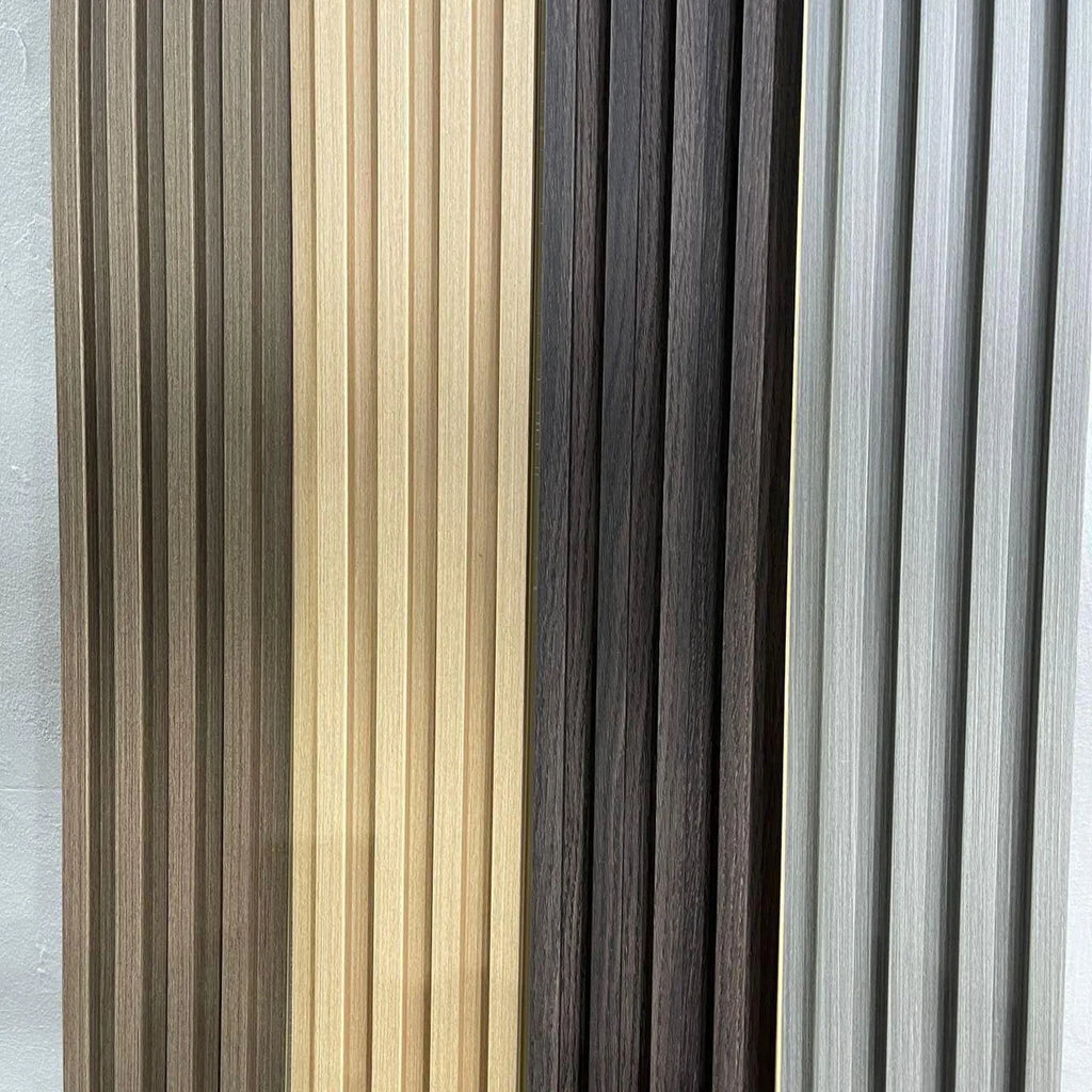Dark Grey Seamless Wall Panels UK - Waterproof Wood Effect