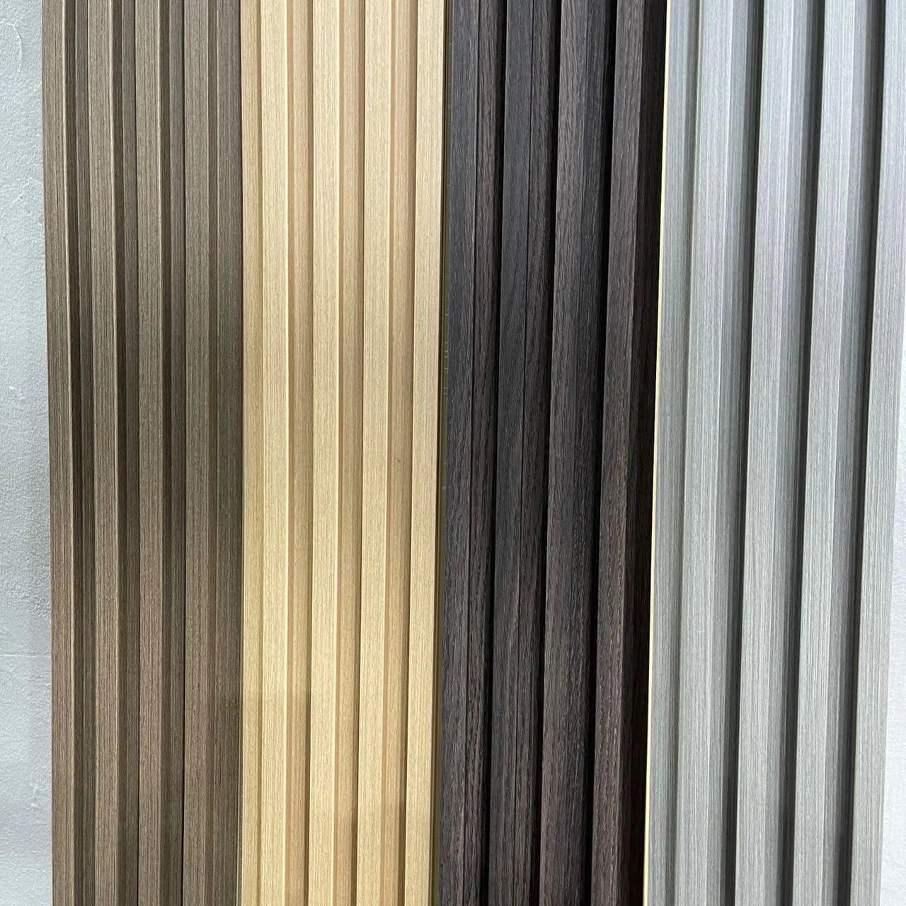 Dark Grey Seamless Wall Panels UK - Waterproof Wood Effect