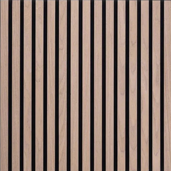 Walnut Wooden Acoustic Wall Panels UK – 60cm x 60cm Soundproof Wall Cladding UK