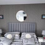 Light Grey Premium Acoustic Wall Panels UK – Wooden 60×240cm Design