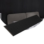 Black Premium Acoustic Wall Panels UK – Wooden 60×240cm Design