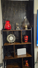 Premium Black and Gold Marble Effect Acoustic Wall Panel