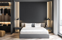 Charcoal Premium Acoustic Wall Panels UK – Wooden 60×240cm Design