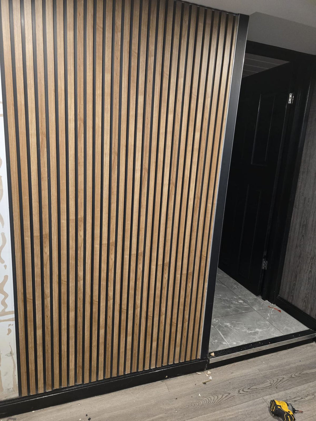 Light Oak(Natural) Premium Acoustic Wall Panels UK – Wooden 60×240cm Design