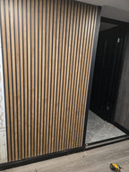 Light Oak(Natural) Premium Acoustic Wall Panels UK – Wooden 60×240cm Design