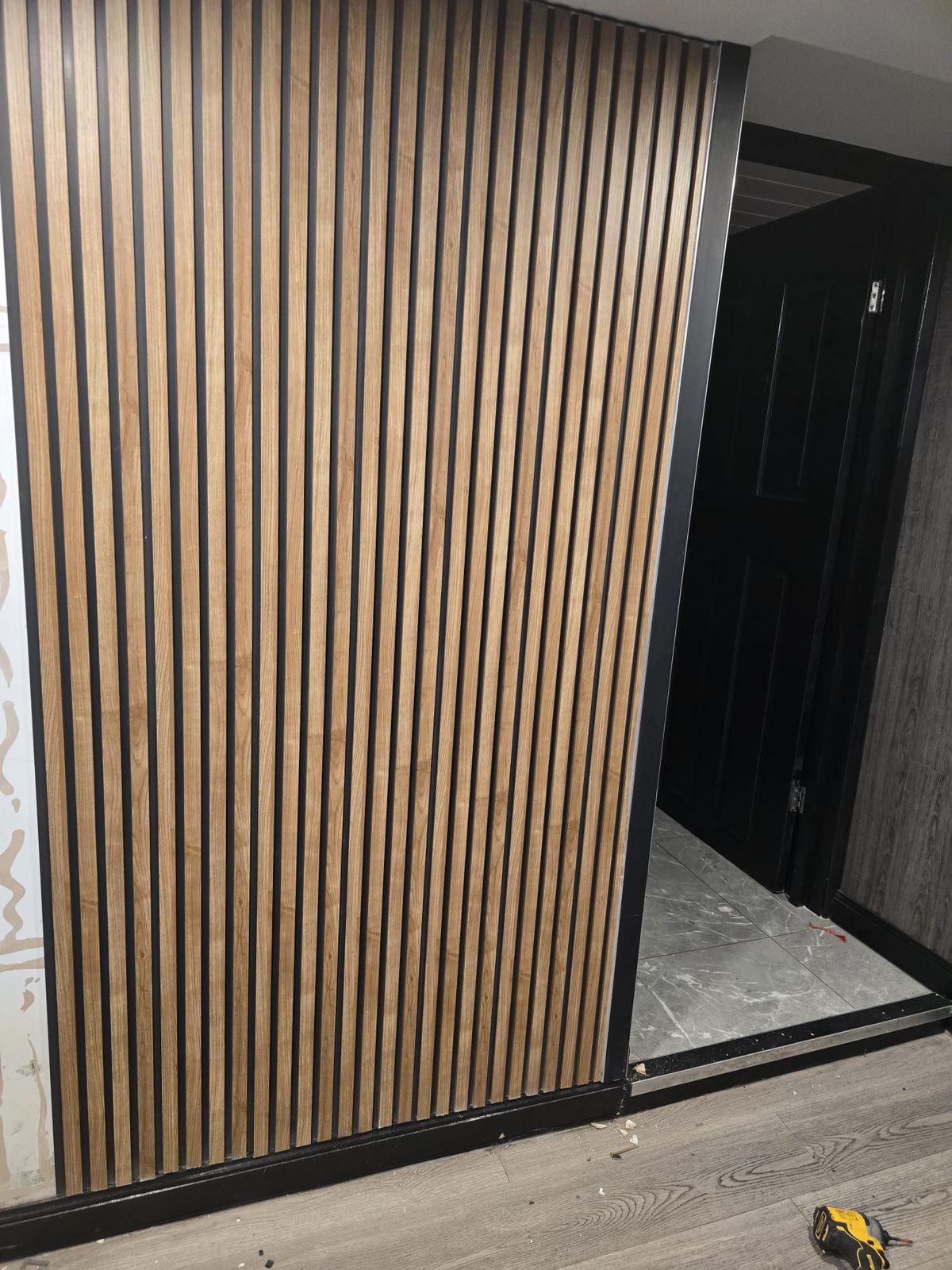 Light Oak(Natural) Premium Acoustic Wall Panels UK – Wooden 60×240cm Design