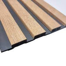 Light Oak PVC Slatted Wall Panels UK – Waterproof Decorative Wood Effect Finish