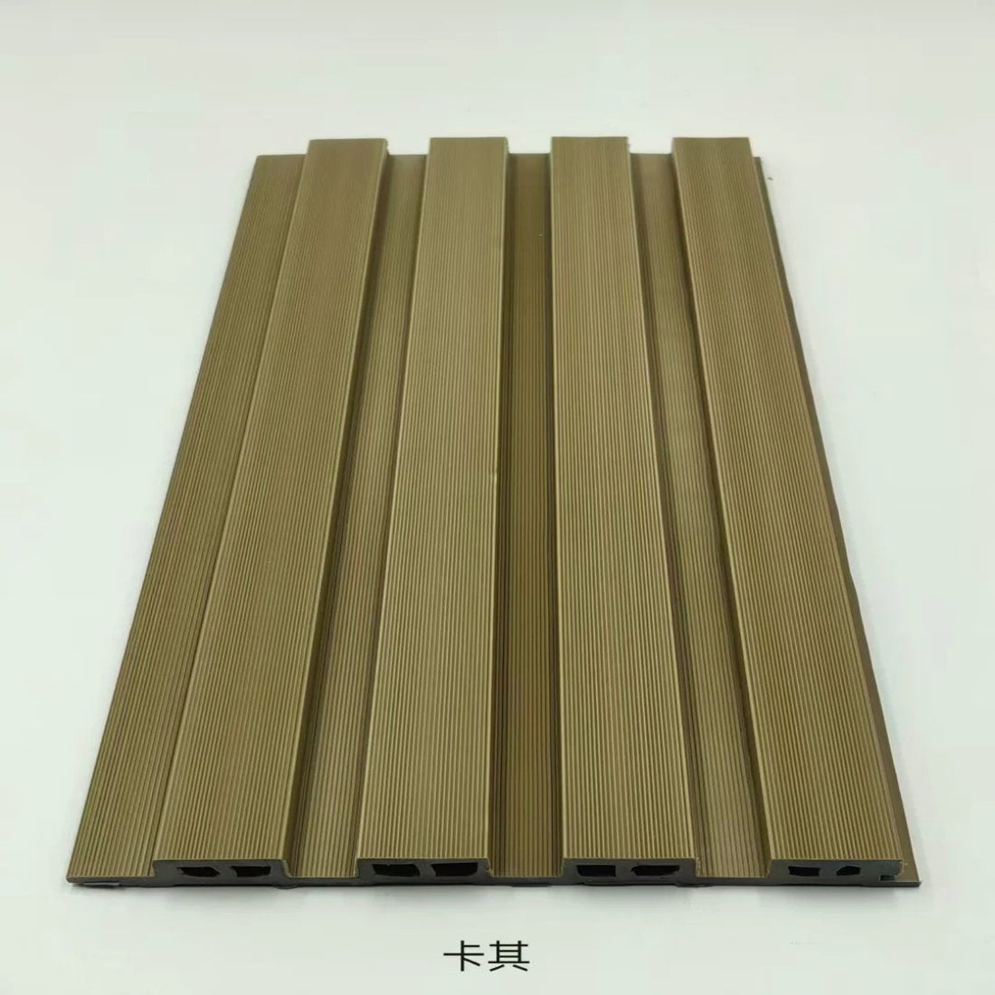 Khaki (Beige) Exterior Composite Wall Cladding Panels UK – Weatherproof WPC