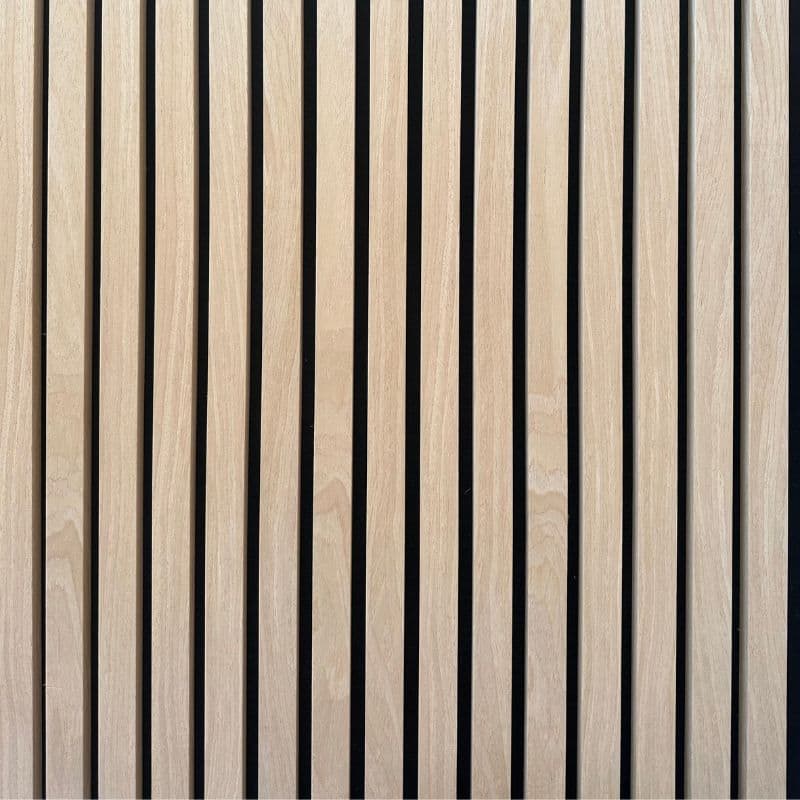 White Oak Premium Acoustic Wall Panels UK – Wooden 60×240cm Design