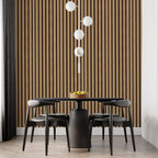 Light Oak(Natural) Premium Acoustic Wall Panels UK – Wooden 60×240cm Design