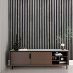 Dark Grey Premium Acoustic Wall Panels UK – Wooden 60×240cm Design