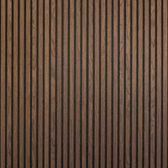 Walnut acoustic wall panels for home and office interior design UK